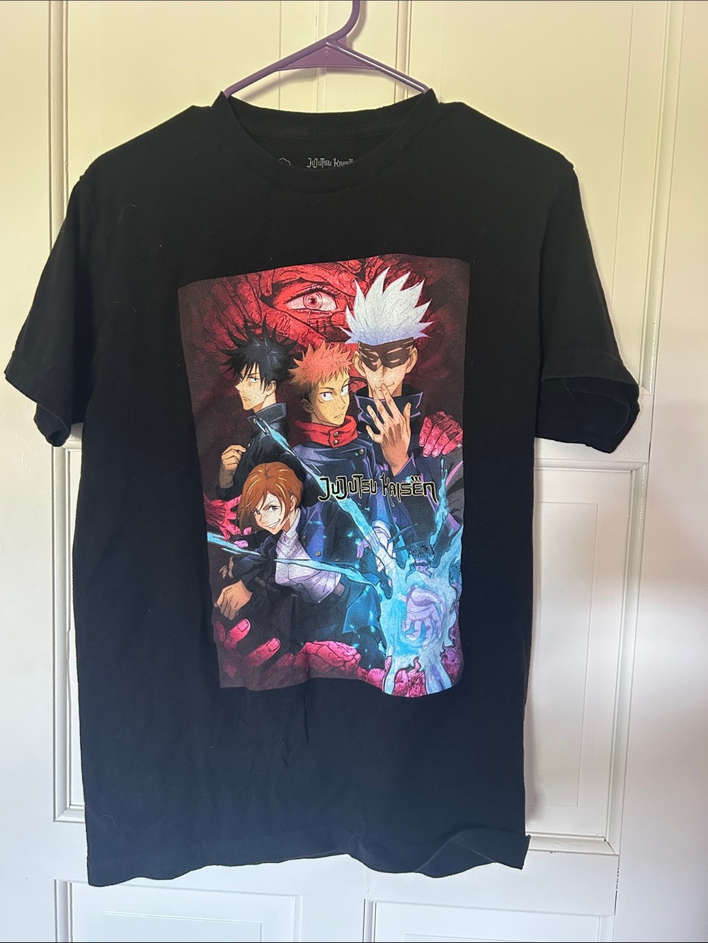 Jujutsu Kaisen Black Graphic Short Sleeve Tee